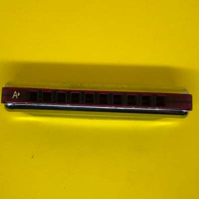 Suzuki MR-250-Ab Bluesmaster Diatonic Harmonica - Key of Ab 2010s Silver image 1