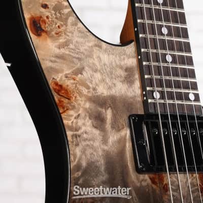 Schecter C-1 Standard Electric Guitar - Black Fade Burst Burl (C1StdBFBBd1) image 4