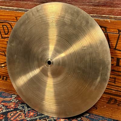 14" Zildjian A 1960s New Beat Hi-Hat Cymbal Pair 832g/1228g image 9