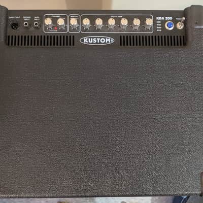 Kustom KBA 200W 15" combo bass amp image 2