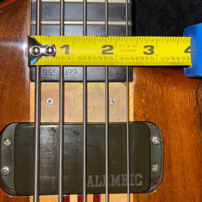 Alembic 5-String Spoiler Bass Guitar 1986 image 22