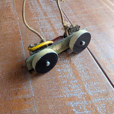 Fender Jazzmaster Roller Control Assembly Pre CBS Original 1959 Wired Tested image 1