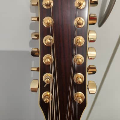 Yamaha LL16-12 Jumbo Acoustic Guitar Natural image 2