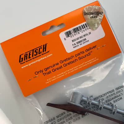 Gretsch Chrome Space Control Bass Bridge with Rosewood Base 0080621249 image 4