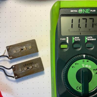 Fender Precision Bass Pickups 1970‘s Vintage Grey Bottom image 11