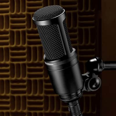 Audio-Technica AT2020 Cardioid Side-Address Condenser Microphone AT-2020 Mic image 6