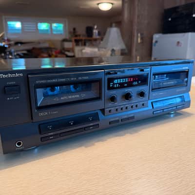 Technics Stereo Double Dual Cassette Deck model RS-TR333 Fresh Servicing Beauty! image 4