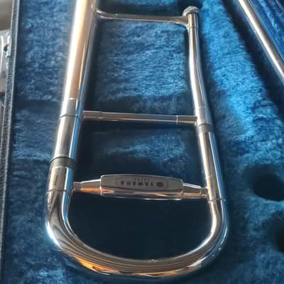 Yamaha YSL-641 large bore straight tenor trombone image 4