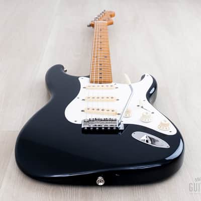 1988 Fender Stratocaster ‘57 Vintage Reissue ST57-55 Black w/ Hangtag, Japan MIJ Fujigen image 11