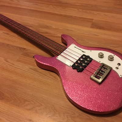 1999 Ampeg AMB1 Dan Armstrong Style Bass Guitar image 3