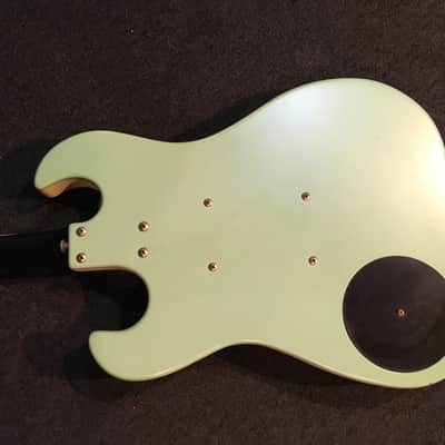 No.050426 DANELECTRO Double Cutaway Mint Green Very Good image 4