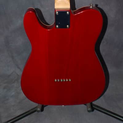 2011 Jay Turser JT-LTCRSDLX Tele Thinline USA Fender Pickups upgraded pots wiring Pro setup Gigbag image 9