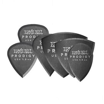 Ernie Ball Prodigy Multipack of Delrin Guitar Picks (P09342) Black, 1.5mm image 3
