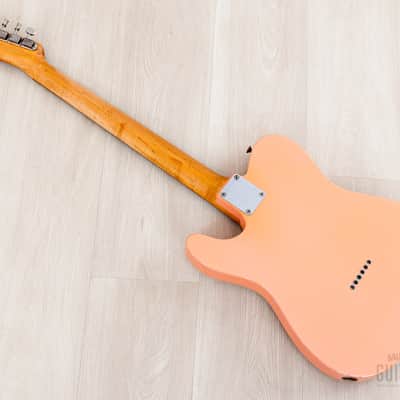 1960 Fender Telecaster Pre-CBS Vintage Guitar Slab Board Tahitian Coral w/ Case image 12