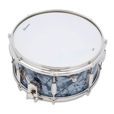 Slingerland Radio King Artist Snare Drum 14x6.5 Black Diamond Pearl image 4