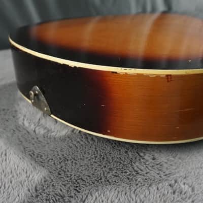Teisco EP-14 1960s - Brown Burst Hollow Body Electric image 17