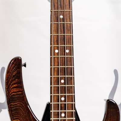 1981 Washburn SB40, SB-40 Bass Tobacco Sunburst (Brown) Neckthrough image 2