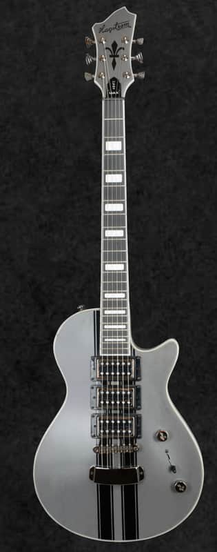 Hagstrom Ultra Max GT CBG Carbonized Grey Guitar with Case image 1