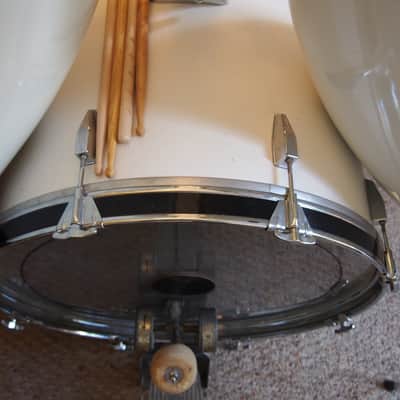 North 4 Piece Set 1969 Fiberglass.  MINT. Collectible. Awesome Sound. Head sizes 22, 14, 12, 10"HUGE image 21