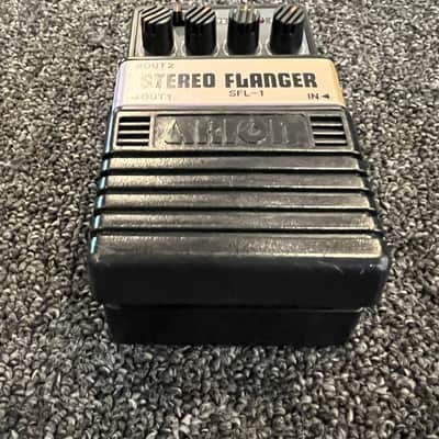 Arion SFL-1 Stereo Flanger Guitar Effects Pedal 1980s - Black made in Japan image 1