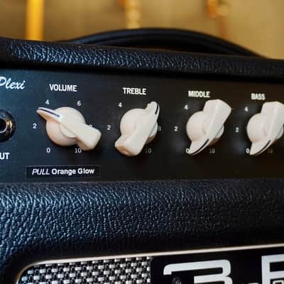 3 RD Power  Dream Solo 4 68’ Plexi Head  22 Watts Hand Wired  Black image 6