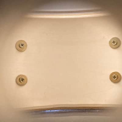 Tama - 5x14" Rockstar Series Mahogany, 8-Lug Snare Drum 1992–1997 - White Marine Pearl image 6