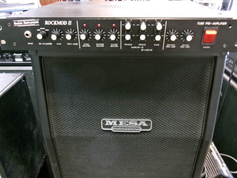Kasha Rockmod II 3 channel preamp 1987/88 - Black image 1