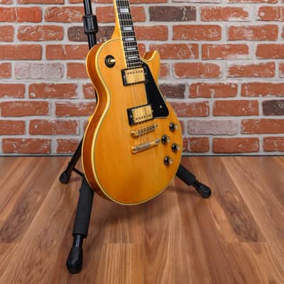 Gibson Les Paul Custom Plain Maple Top Natural 1976 w/OHSC image 3