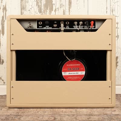 Headstrong Lil' King S Reverb 1x12 Combo - Blonde Tolex, Oxblood Grille image 4