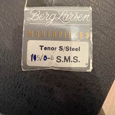 NOS - Berg Larsen Metal Tenor Saxophone Mouthpiece SMS - 115/01 2010s - Silver image 4