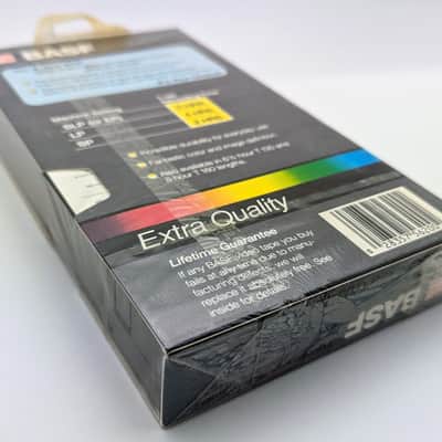 BASF T120 6-Hour VHS Tape Extra Quality VHS Video Tape - Brand New - Factory Sealed image 5