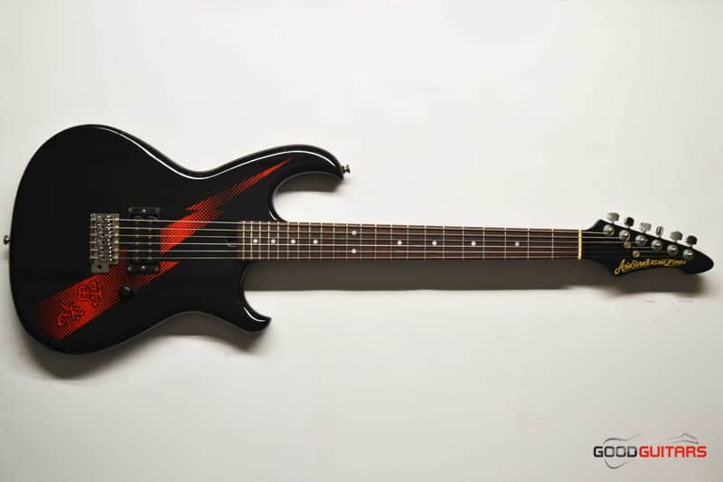Aria Pro II RS Inazuma-I 1983-1984 Black w/Thunderbolt | Reverb