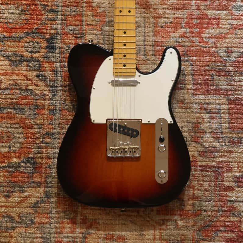 Fender 2020 American Professional II Telecaster, 3-Tone Sunburst, Used image 1