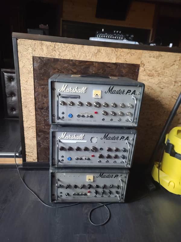 Marshall  Master PA 100 / Plexi 1972 - Black