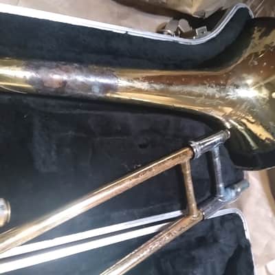 Bach TB300 Tenor Trombone, USA, Good Condition, with case image 5
