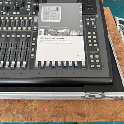 Behringer X32 Compact Digital Mixer with Custom Flight Case and Soft Carry Case image 2