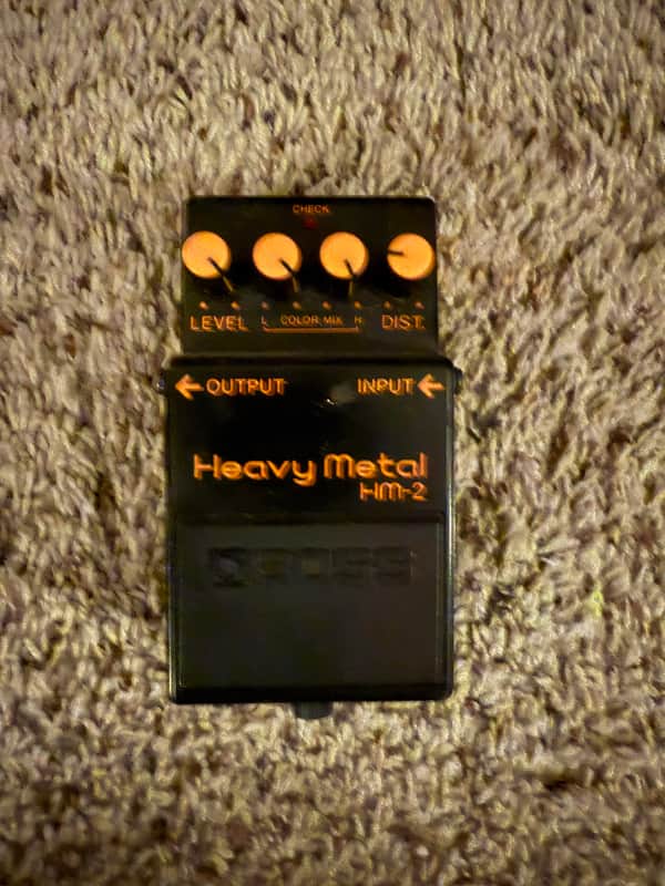 Boss HM-2 Heavy Metal (Black Label) 1988 - 1992 - Black image 1