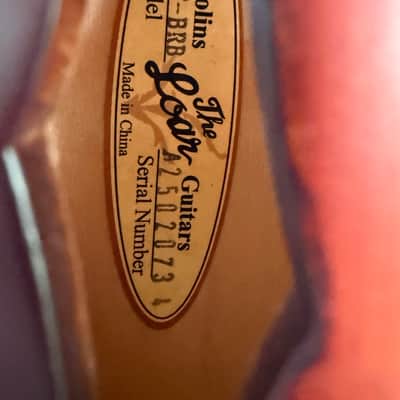 The Loar LM-310F-BRB Honey Creek F-style Mandolin - Satin Brownburst #0734 image 5