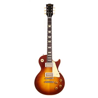 Gibson Custom Shop 1958 Les Paul Standard Reissue Iced Tea Burst VOS image 3