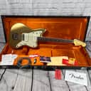 2014 Fender USA Wildwood Thin Skin '65 Jazzmaster Aztec Gold Matching Headstock 7 lbs 10 oz. AVRI
