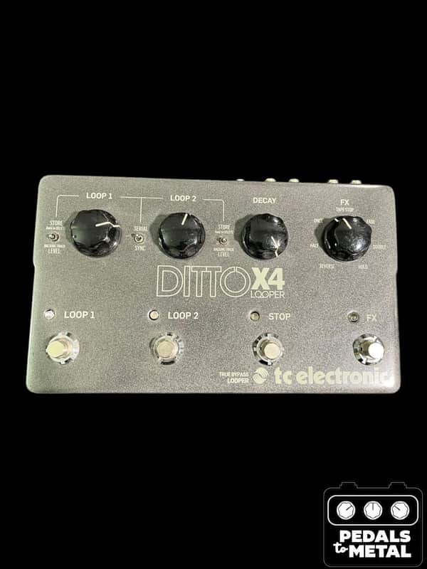 TC Electronic Ditto X4 Looper 2016 - Present - Black - X21560 image 1