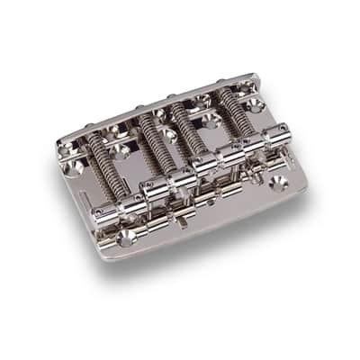 Gotoh Vintage Style Bass Guitar Bridge (4-String) Nickel P203B-4N