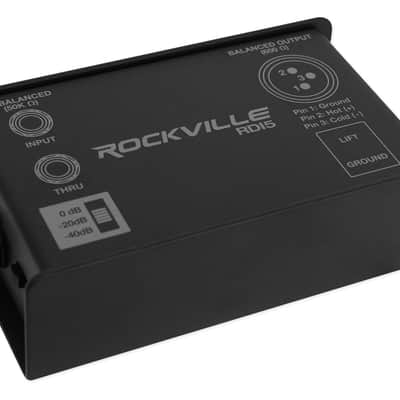 Rockville RPM85 2400w Powered 8 Channel Mixer/USB, Effects/Bluetooth+DI Box Bild 12