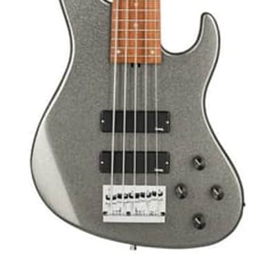 Sadowsky MetroExpress 24-Fret Modern Bass, Morado Fingerboard, 5-String - Solid Silver Metallic High Polish image 12