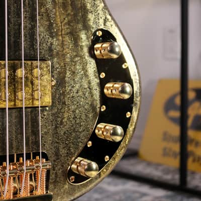 MusicMan StingRay 50th Anniversary - Ebony Fingerboard, Molten Gold image 4