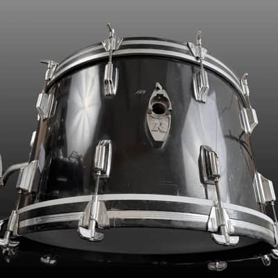 Rogers Big R Drum Kit - Piano Black image 10