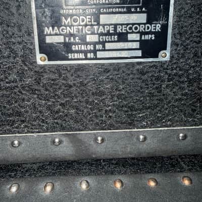 Perfect Ampex 350-2 tape machine 1953 all matching serial numbers Museum Quality image 16