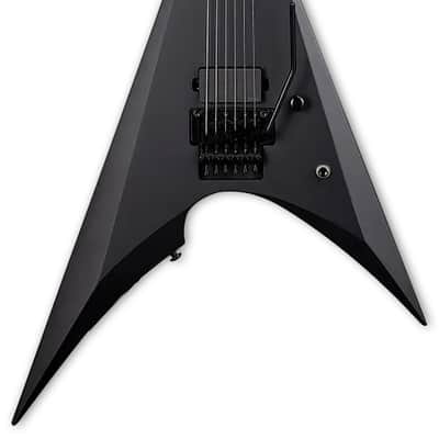 ESP LTD ARROW BLACK METAL Black Satin (B Stock) image 1