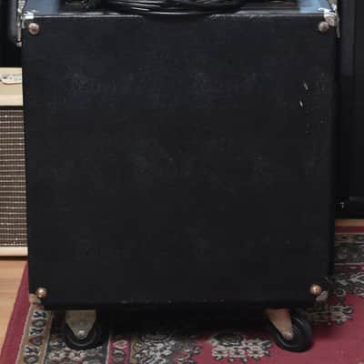 1967 Ampeg B-15N Portaflex Tube Amplifier Flip-Top Modified Black w/ 1x15" Cabinet image 8