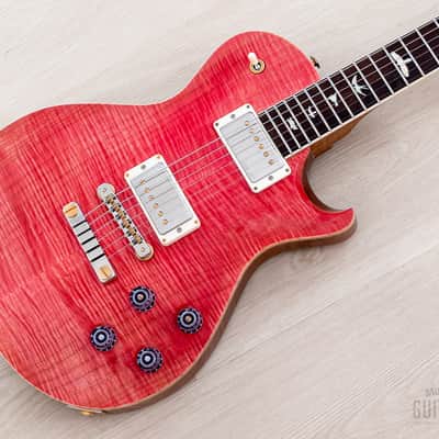 2023 Paul Reed Smith Wood Library McCarty 594 Singlecut 10 Top Bonnie Pink w/ Brazilian Board, Case & Tags image 1